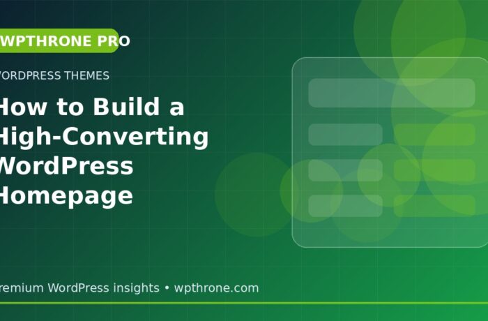How to Build a High-Converting WordPress Homepage